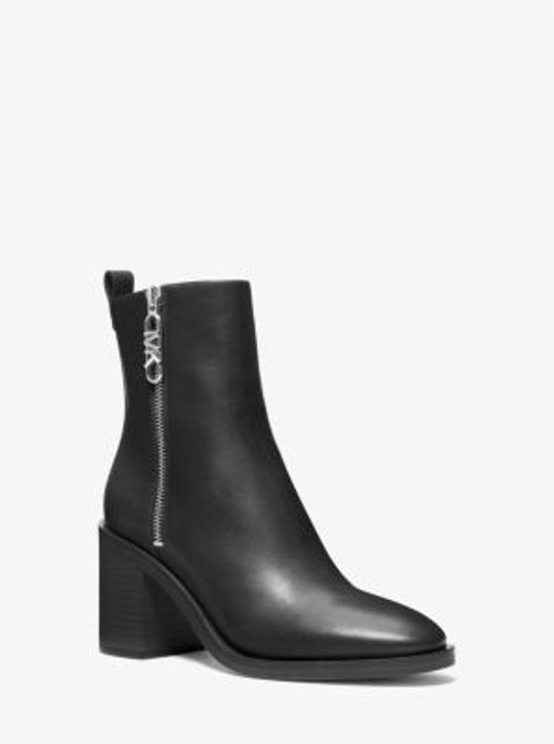 MK Regan Leather Ankle Boot -...