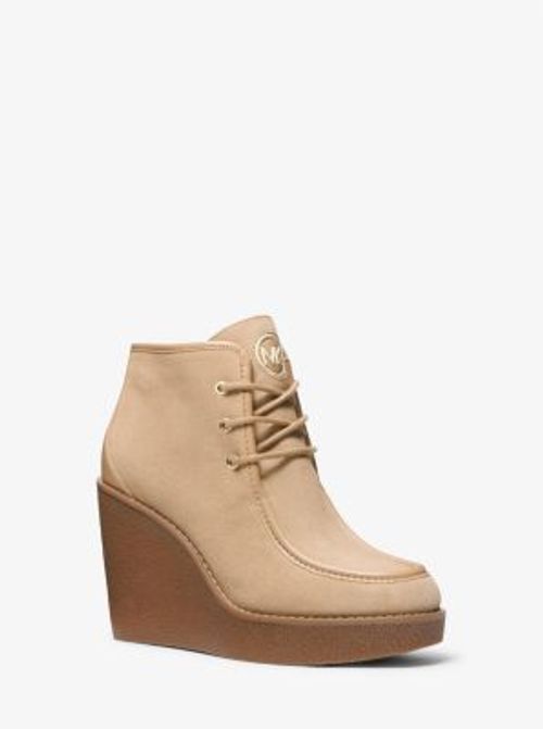 MK Rye Suede Wedge Boot -...