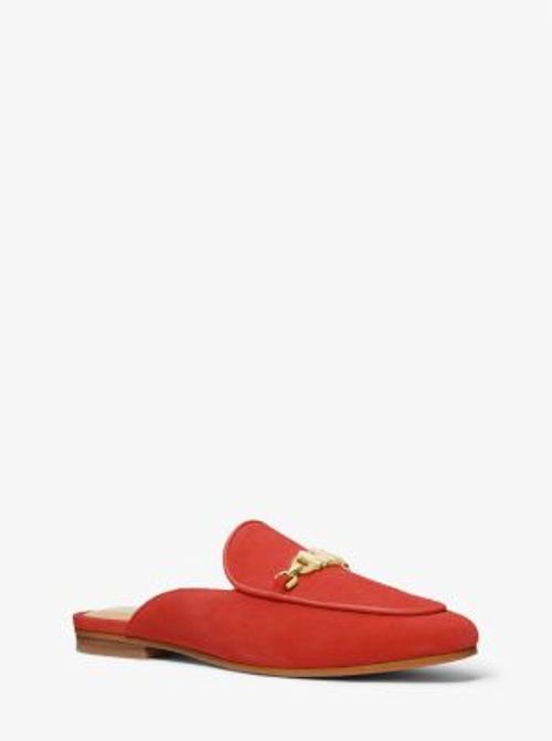 MK Tiffanie Suede Mule - Red...