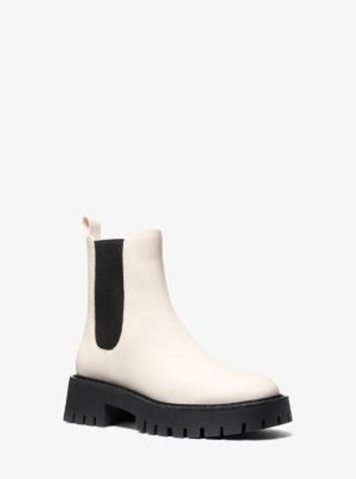 MK Asher Leather Ankle Boot -...