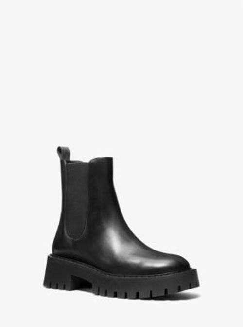 MK Asher Leather Ankle Boot -...