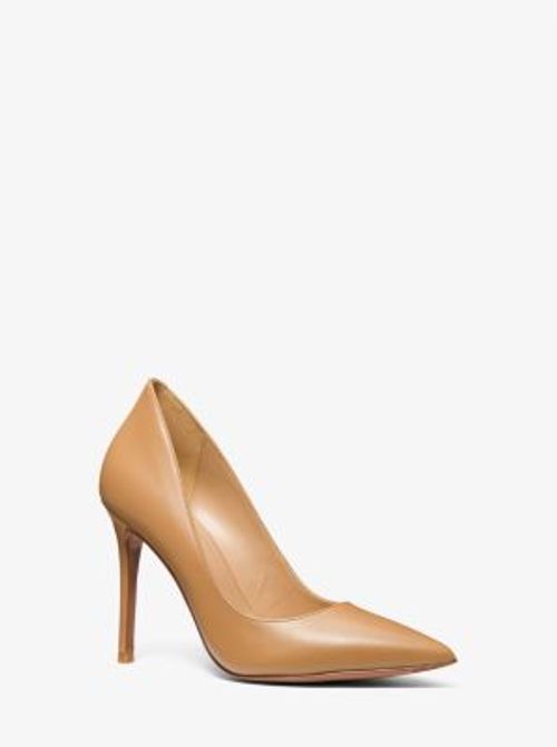 MK Keke Leather Pump - Brown...