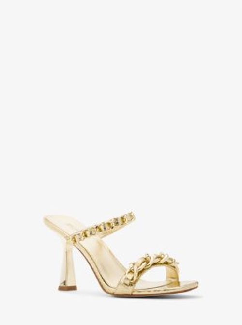 MK Clara Embellished Metallic...