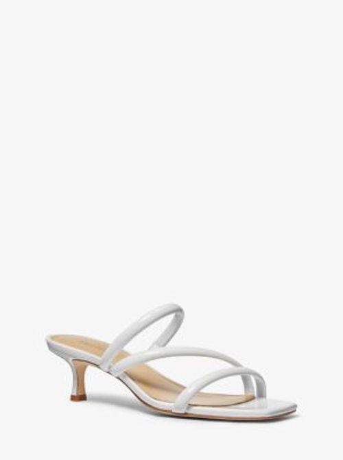 MK Celia Patent Kitten Sandal...