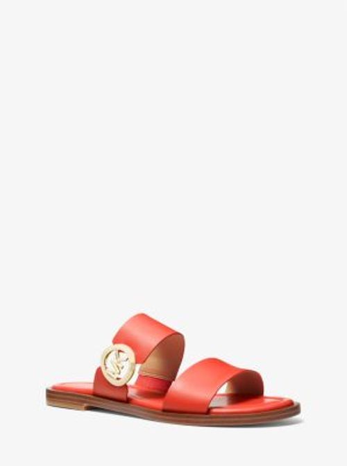 MK Vera Leather Sandal -...