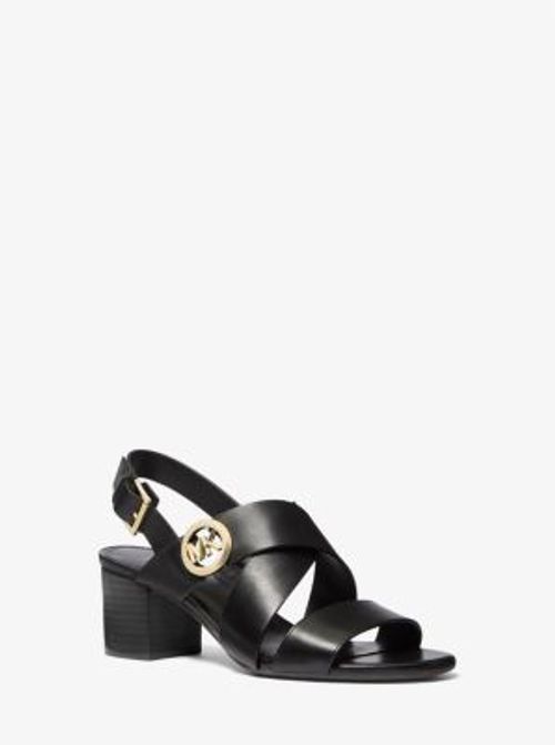 MK Vera Leather Sandal -...