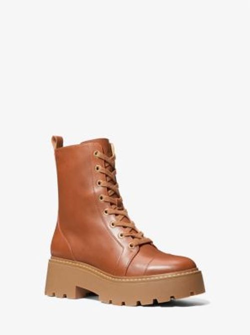 MK Blake Leather Combat Boot...