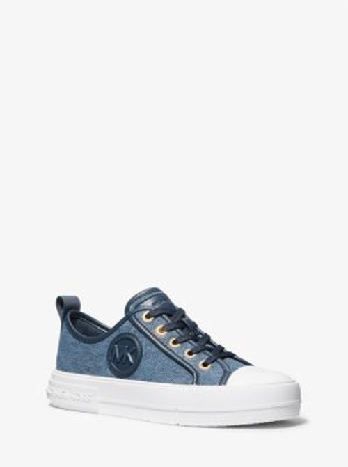 MK Evy Denim Trainers - Blue...