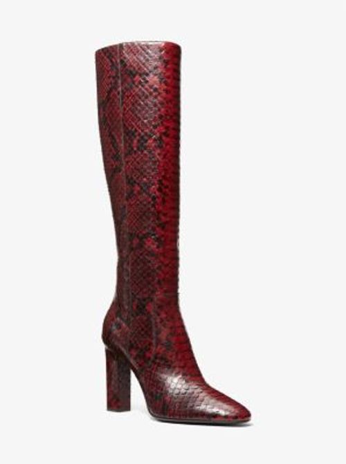 MK Carly Python Embossed...