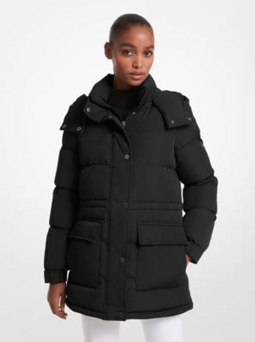 MK Quilted Puffer Jacket -...