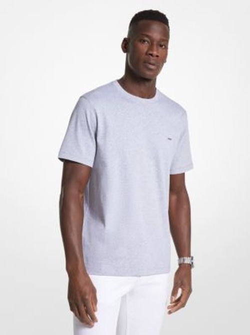 MK Cotton Crewneck T-Shirt -...