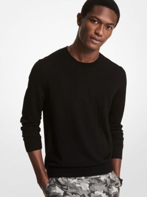 MK Merino Wool Jumper - Black...