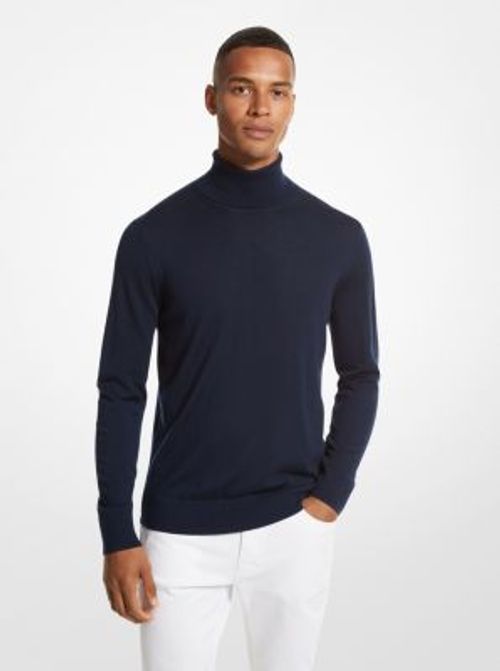 MK Merino Wool Polo neck...