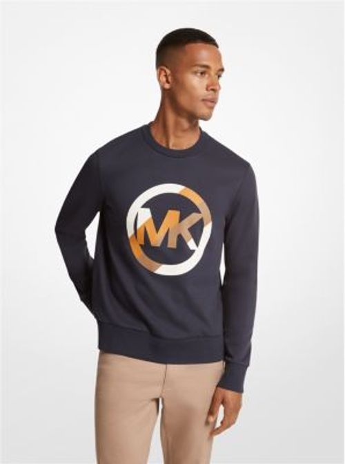 MK Logo Charm Print Stretch...