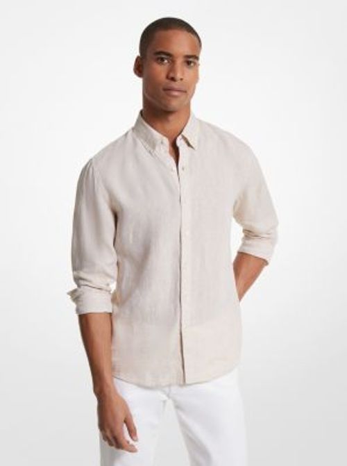 MK Linen Shirt - Natural -...
