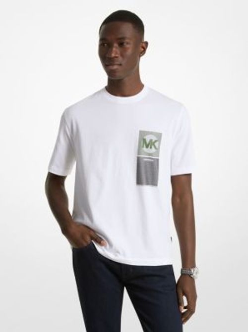 MK Graphic Logo Cotton...