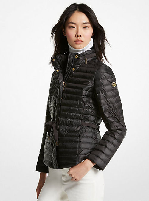 MK Quilted Packable Puffer...