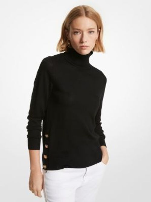 MK Merino Wool Polo neck...