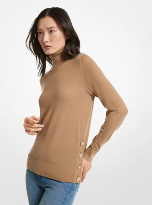 MK Merino Wool Polo neck...