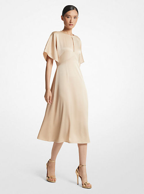 MK Crepe Stretch Ponte Midi...