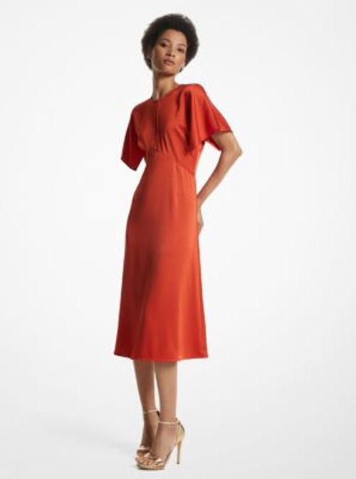 MK Crepe Stretch Ponte Midi...