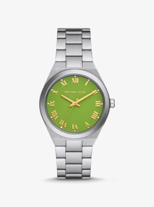 MK Lennox Silver-Tone Watch -...