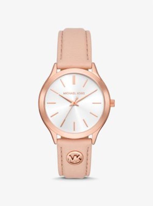 MK Slim Runway Rose Gold-Tone...