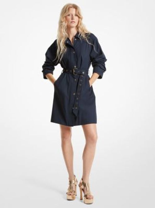 MK Cotton Twill Trench Coat -...