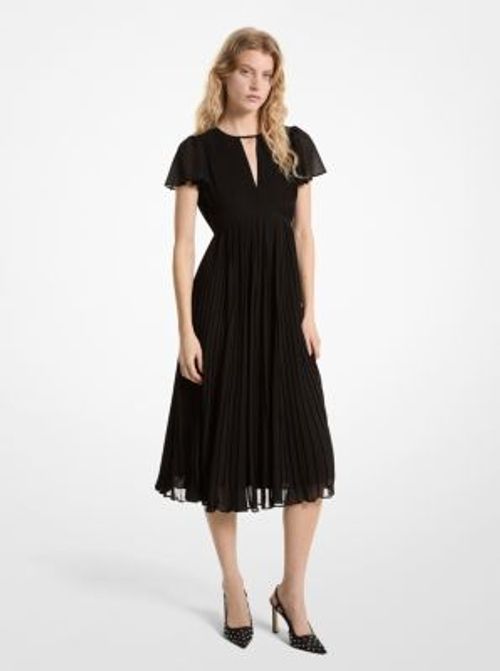 MK Pleated Georgette Midi...