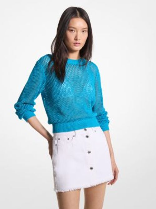 MK Mesh Jumper - Blue -...