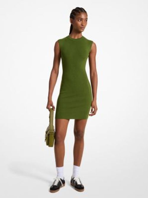 MK Merino Wool Blend Dress -...