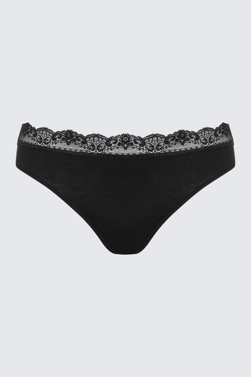 Mini-Slip Serie Luise Schwarz