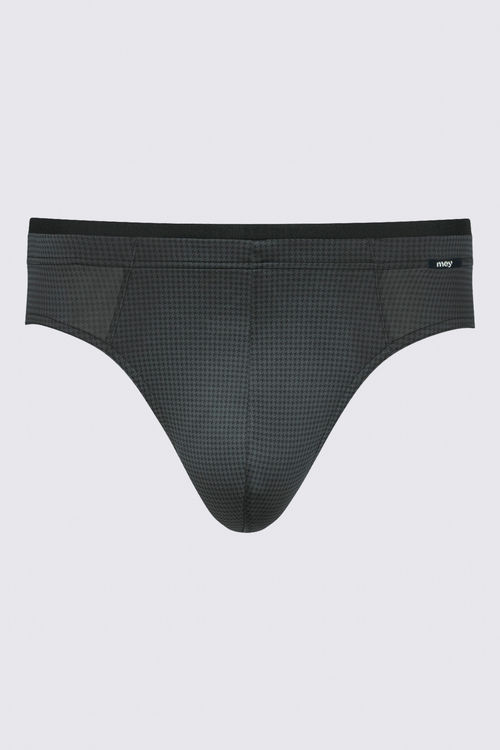 Slip Serie Houndstooth Schwarz