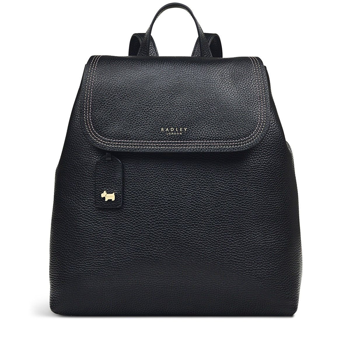 Dark Cherry Leather Backpack | Witham Road | Radley London