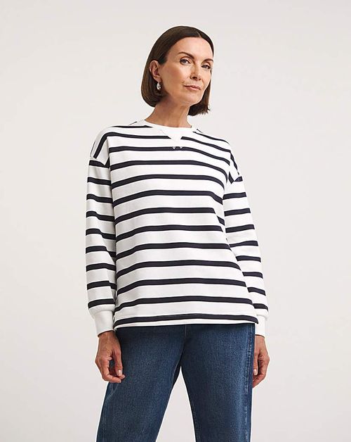 Striped Sweatshirt