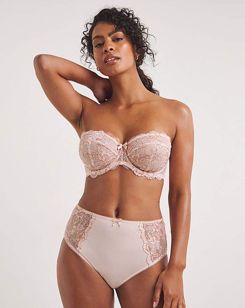 Ella Lace Multiway Wired Bra Blush, Compare