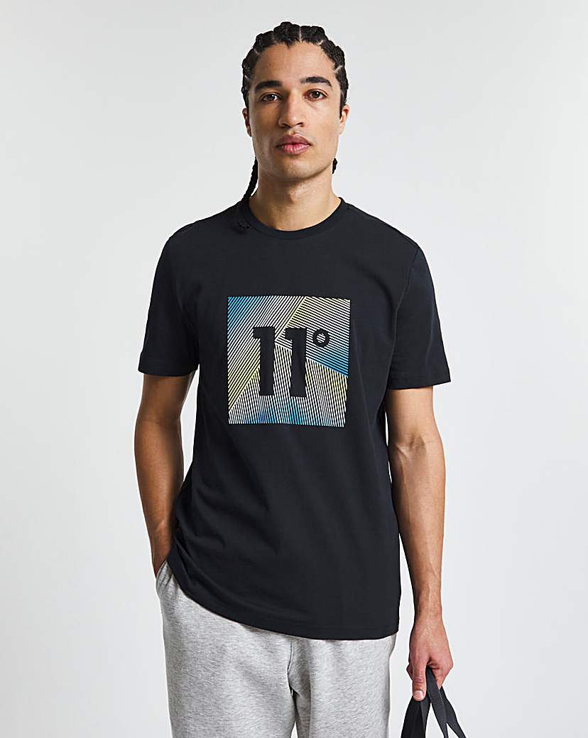 11 Degrees Box Graphic T-Shirt | £18.35 | Bullring