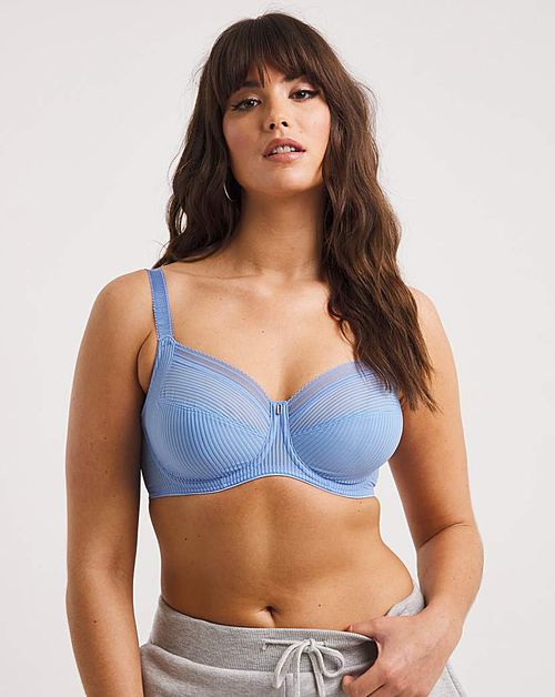 Fantasie Fusion Underwired Full Cup Side Support Bra - Sapphire - Curvy