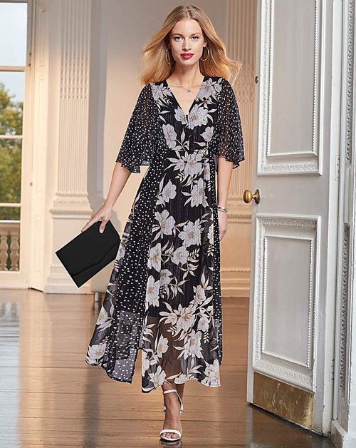 Together Floral Lurex Print...