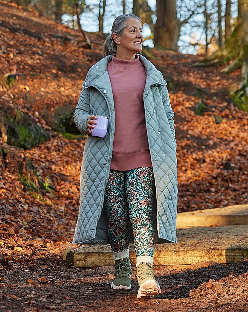 Dannimac longline store quilted jacket