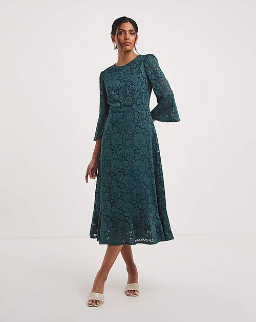 Joanna Hope Stretch Lace Dress