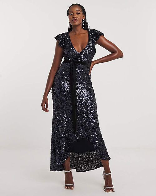 Joanna Hope Sequin Maxi Dress