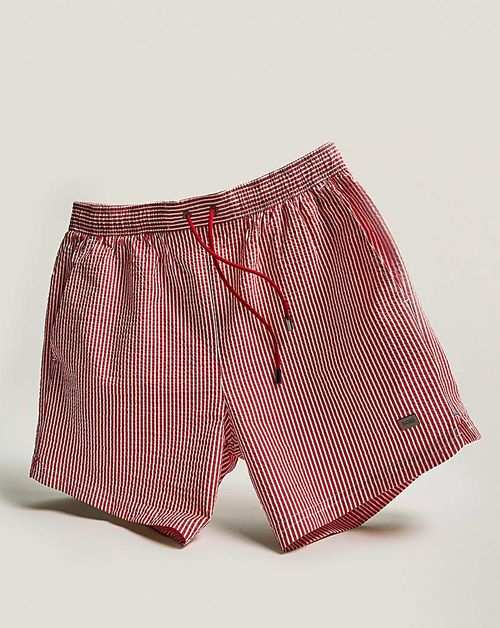 BOSS Seersucker Swim Short