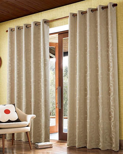 Orla Kiely Climbing Daisy Long Curtains