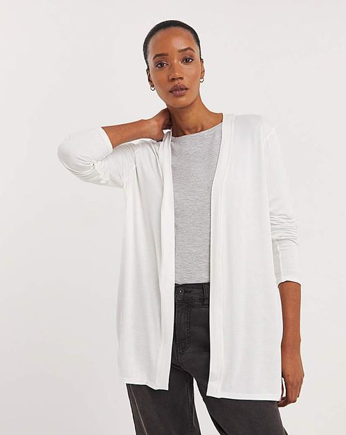 Edge to Edge Jersey Cardigan