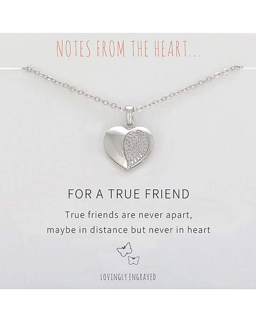 For A True Friend Heart...