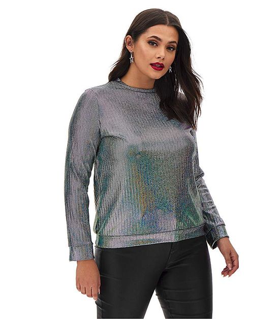 Black Metallic Jumper