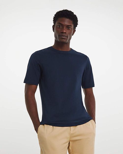 Crew Neck T-shirt Extra Long