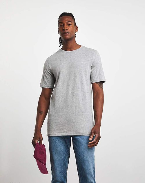 Crew Neck T-Shirt Extra Long