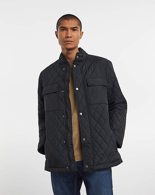 Black Quilted Jacket